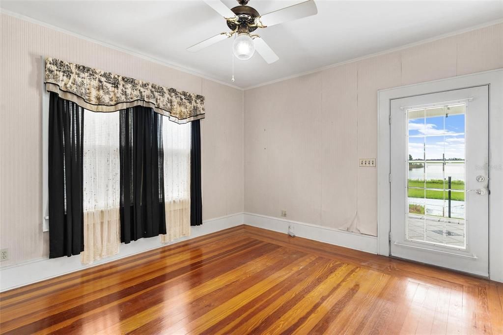 Empty room, Interior, Wood Texture Flooring