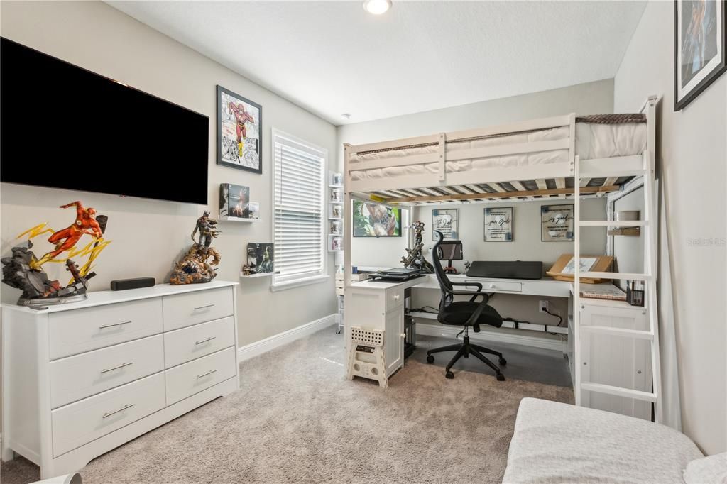 Home Office, Interior, Recessed Lighting