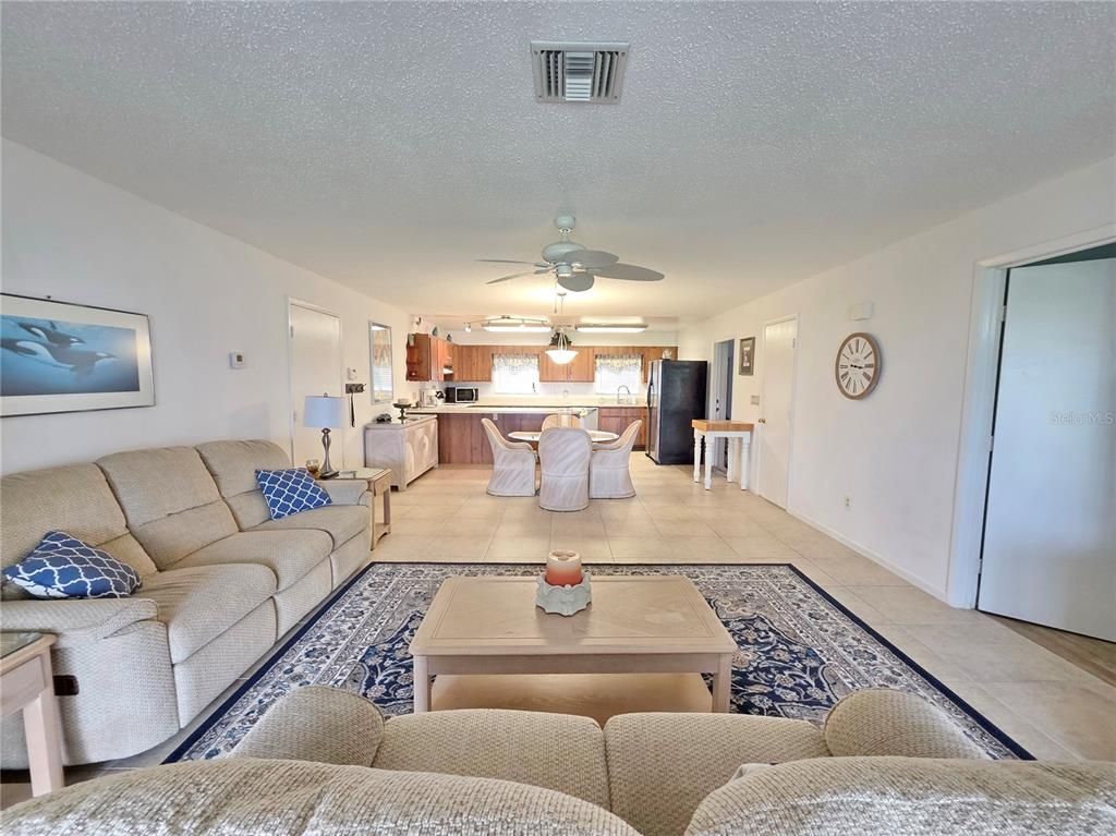 Interior, Kitchen, Living room