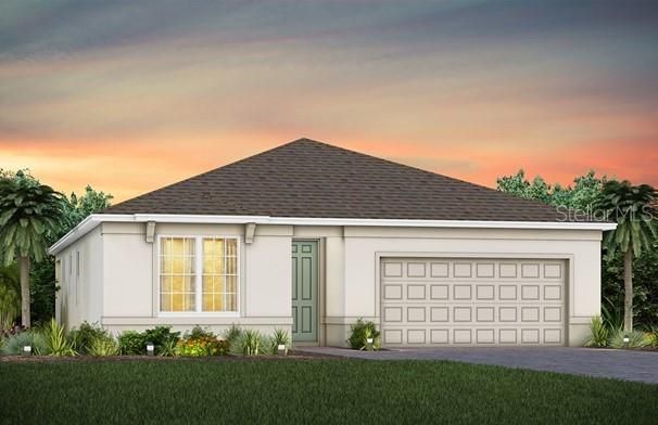 Attached, Exterior, Facade, Ranch