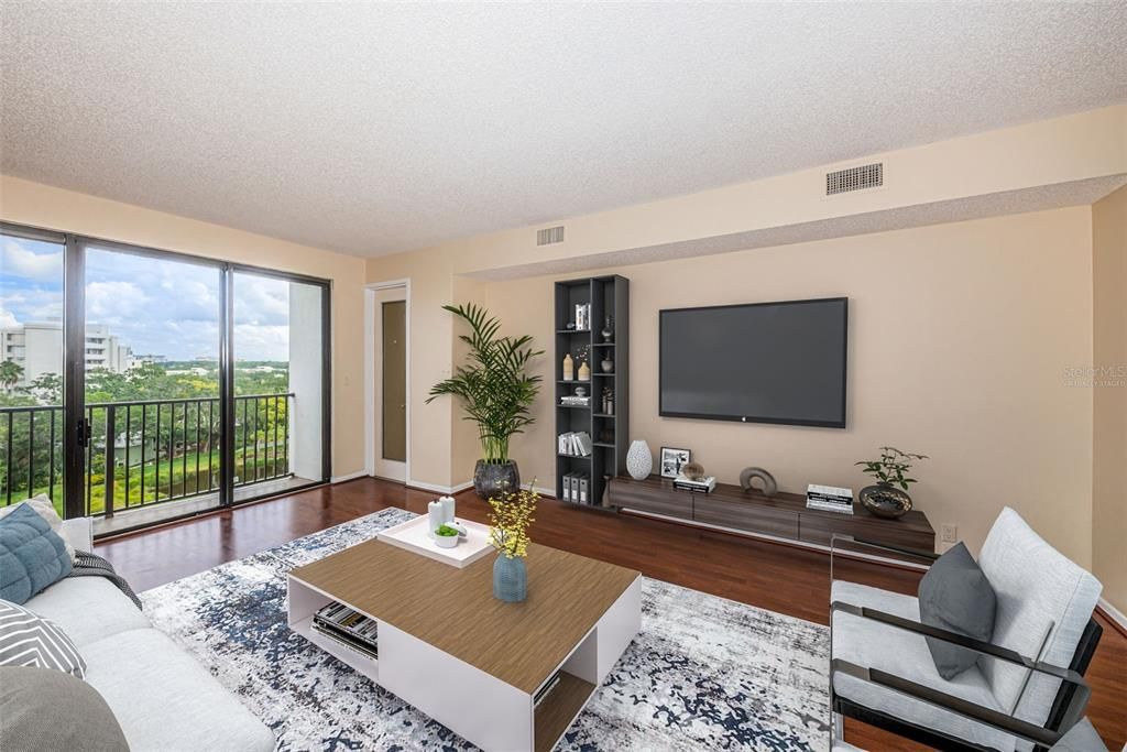 Interior, Living room, Wood Texture Flooring