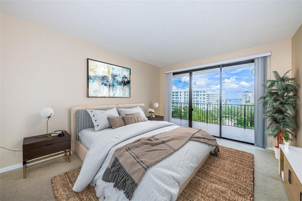 Bedroom, Interior, Water