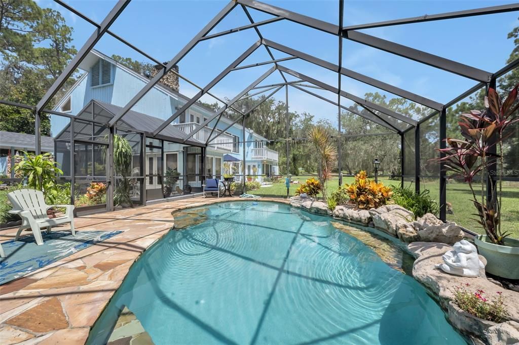 Glass Ceilings, Interior, Pool, Sun Room