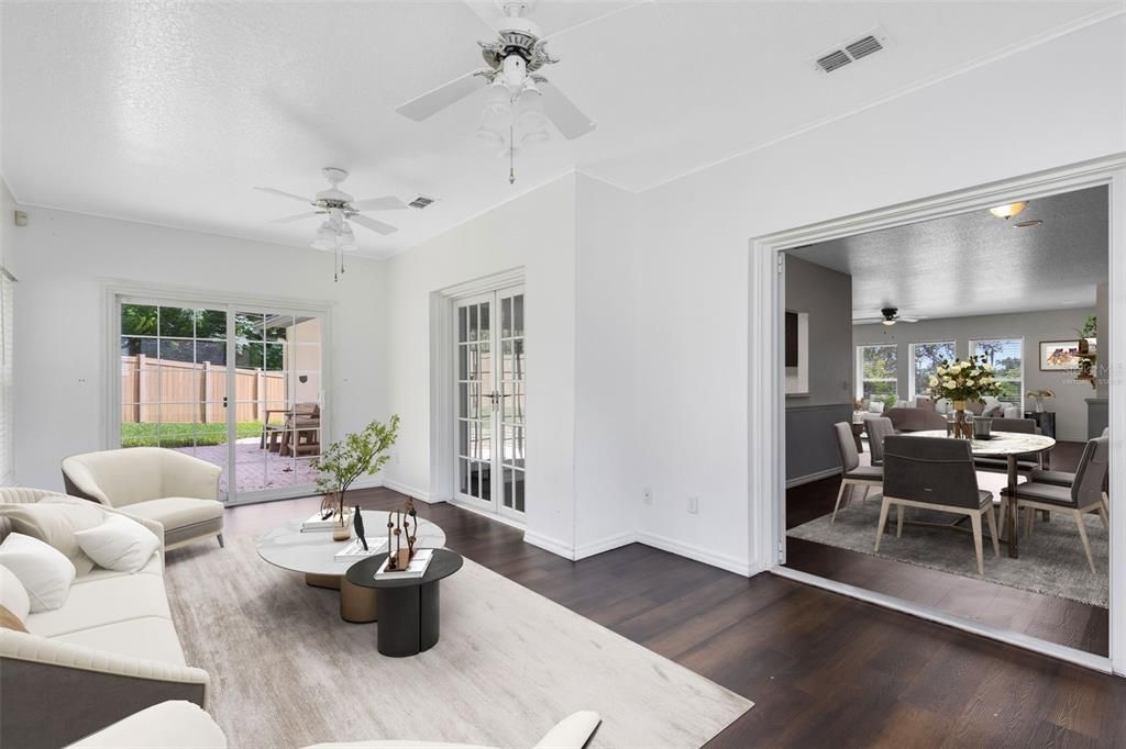 Dining room, Interior, Living room, Wood Texture Flooring