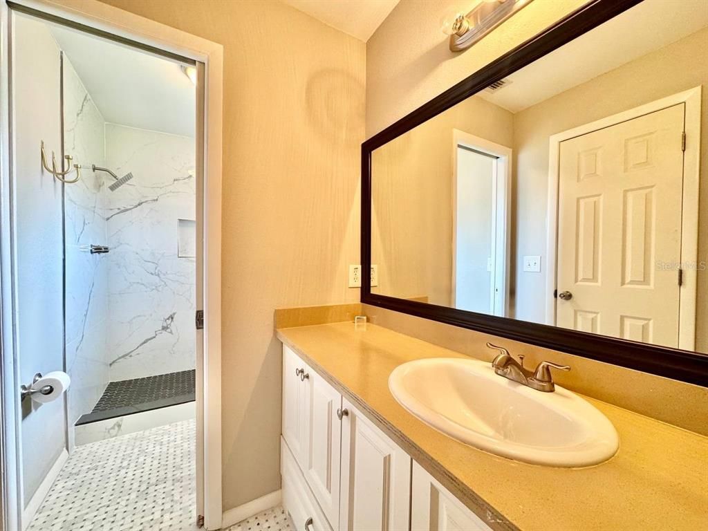 Bathroom, Interior, Marble Walls