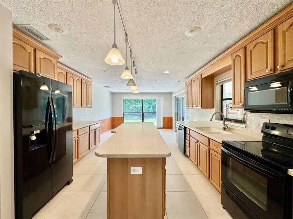 Interior, Kitchen, Pendant Lights, Recessed Lighting