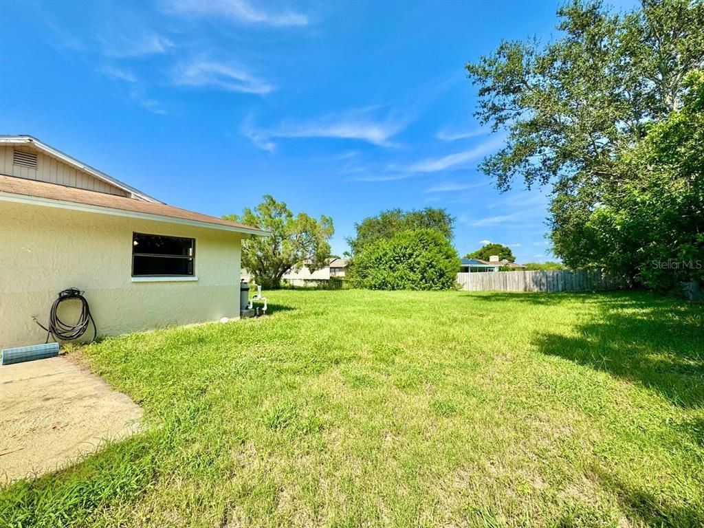 Backyard, Exterior