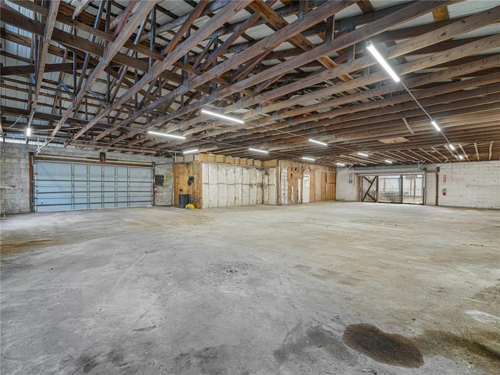 Interior, Stone Walls, Wooden Beams