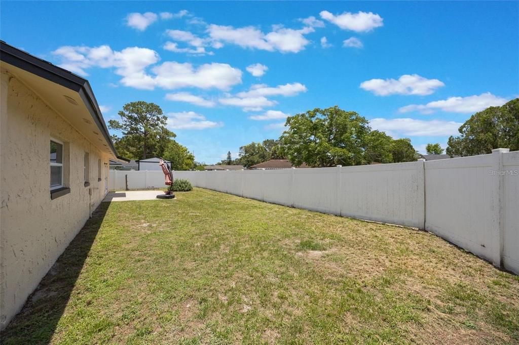 Backyard, Exterior