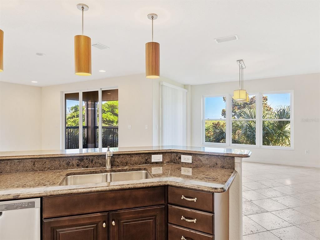 Interior, Kitchen, Pendant Lights, Recessed Lighting