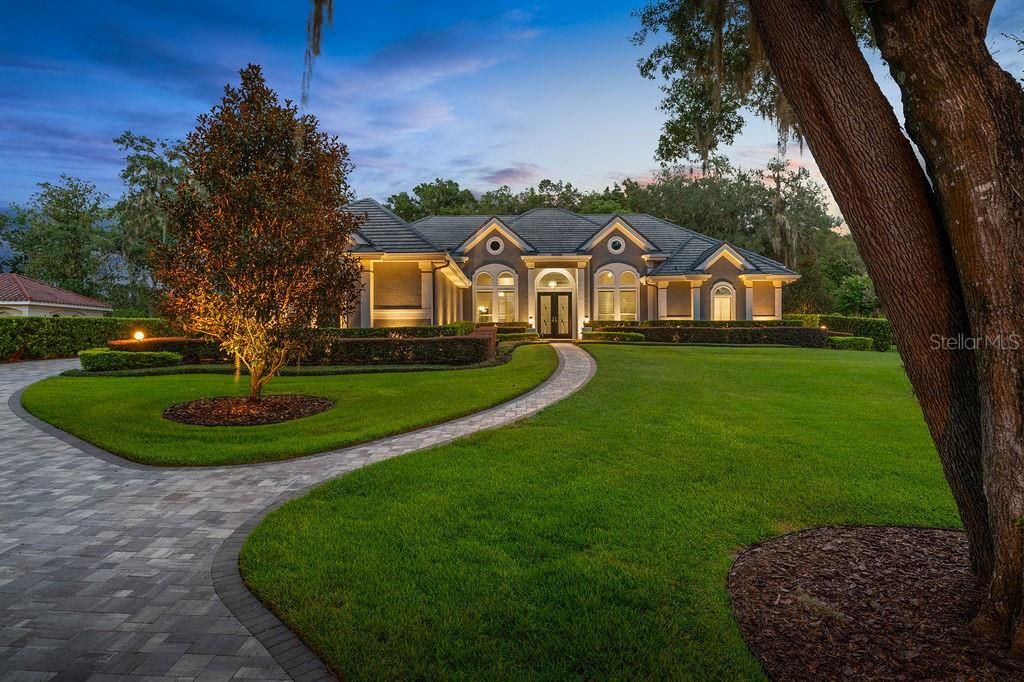 Backyard, Exterior, Facade, French Provincial