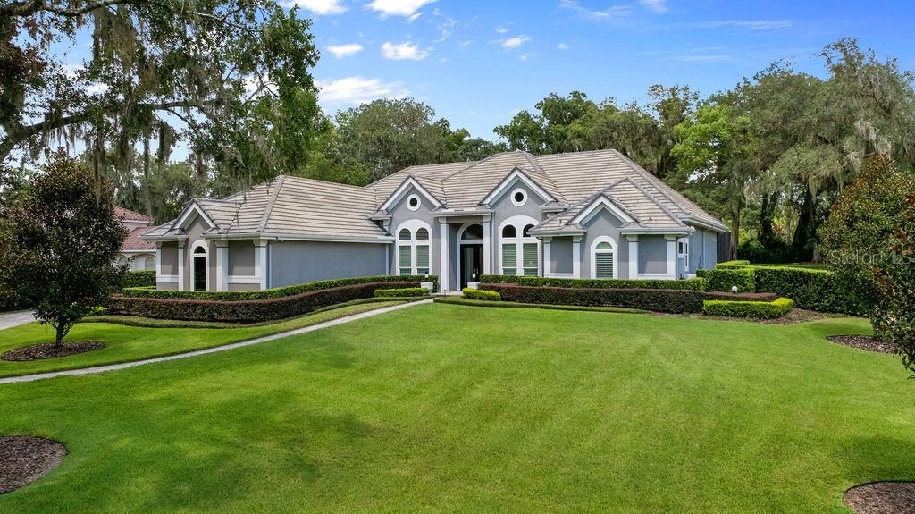 Attached, Backyard, Exterior, Facade, Mediterranean