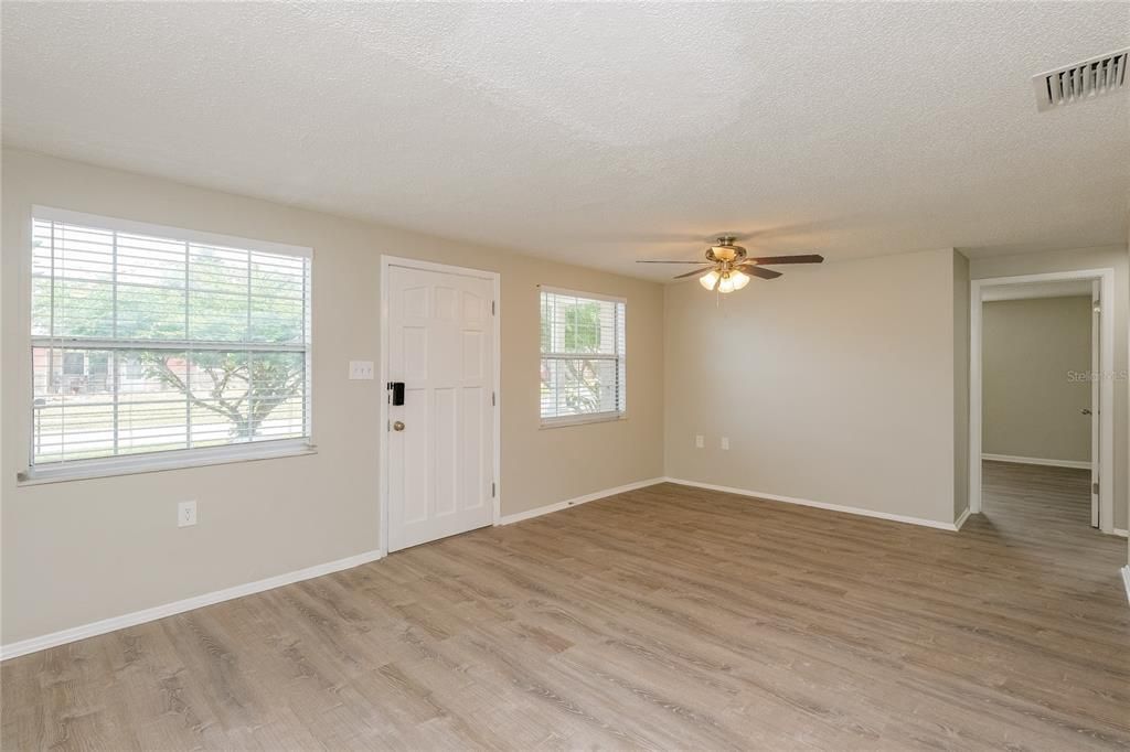 Empty room, Interior, Wood Texture Flooring