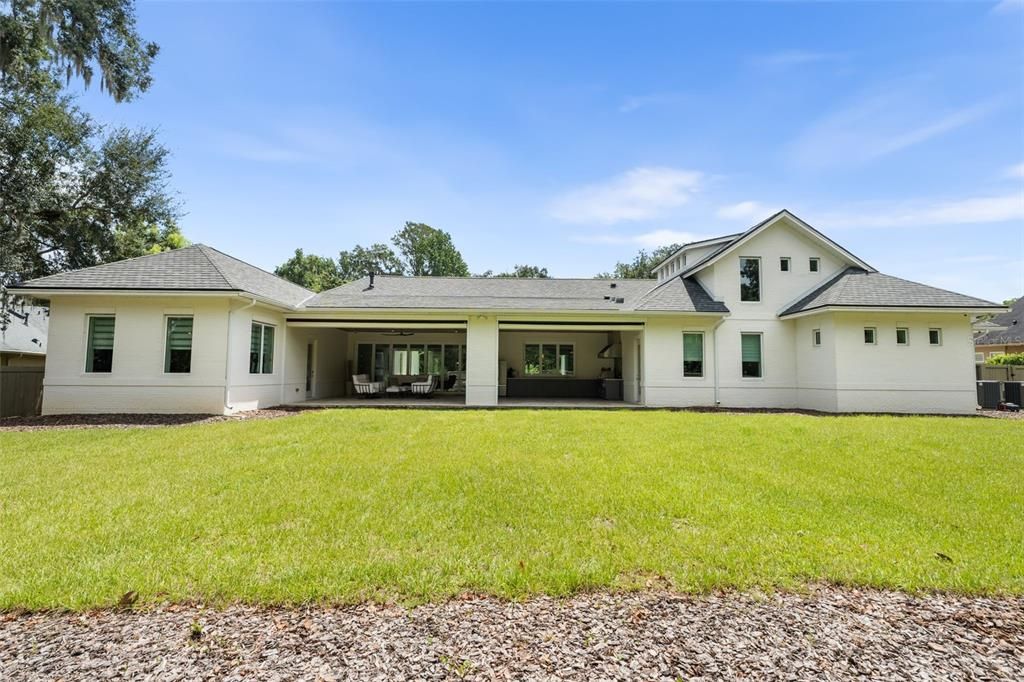 Backyard, Exterior
