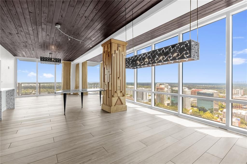 Interior, Pendant Lights, Wooden Ceilings, Wood Texture Flooring
