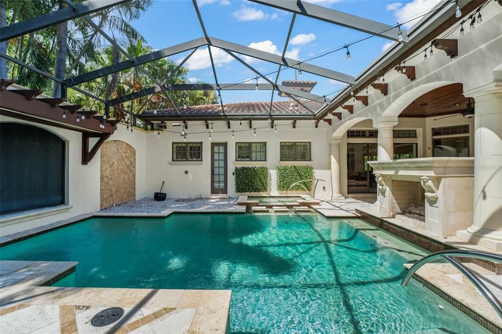 Glass Ceilings, Interior, Pool, Sun Room