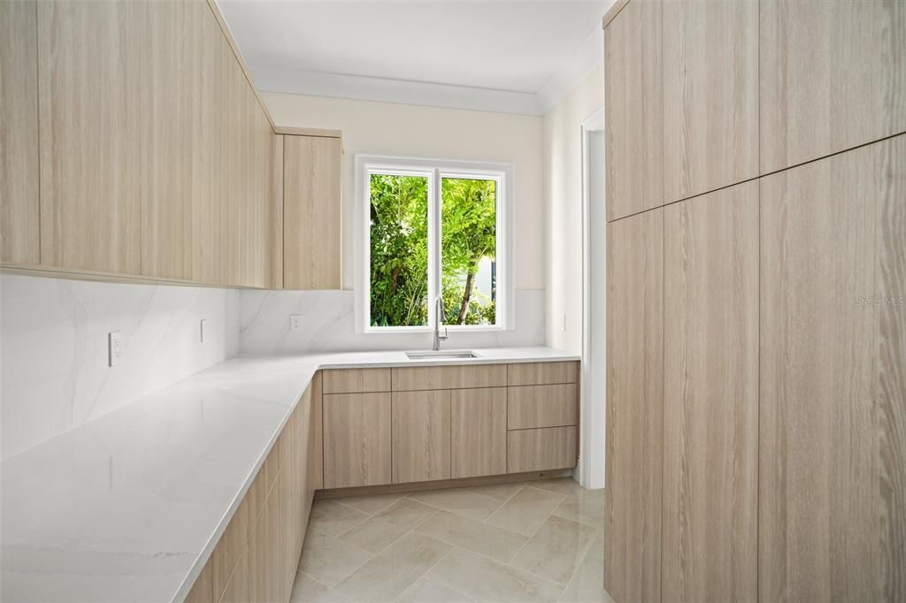 Interior, Kitchen, Marble Walls