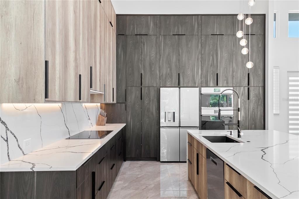 Interior, Kitchen, Pendant Lights