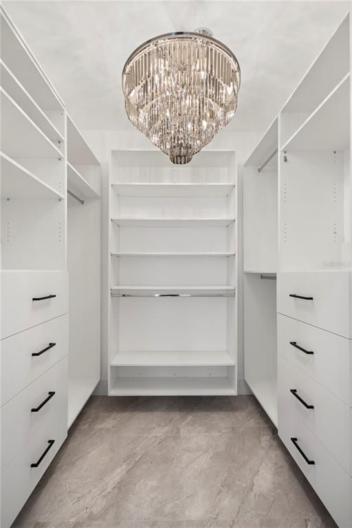 Chandelier, Interior, Walk-in Closets