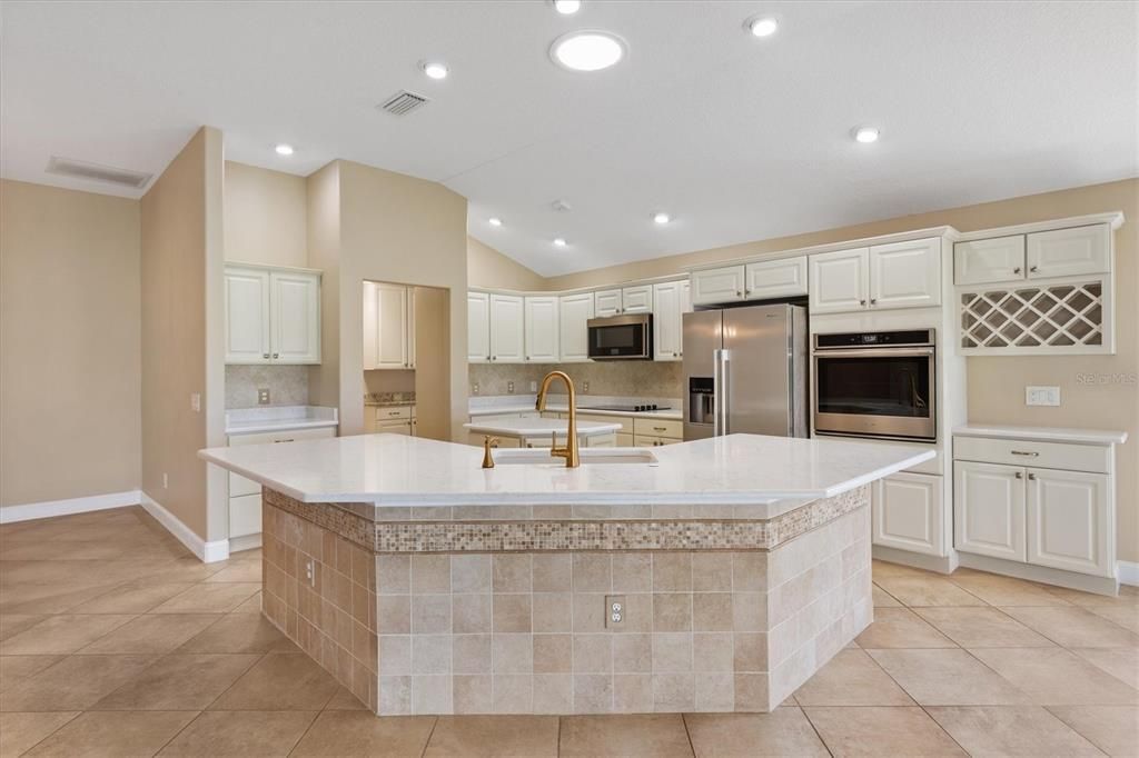 Interior, Kitchen, Recessed Lighting, Stainless Steel Appliances