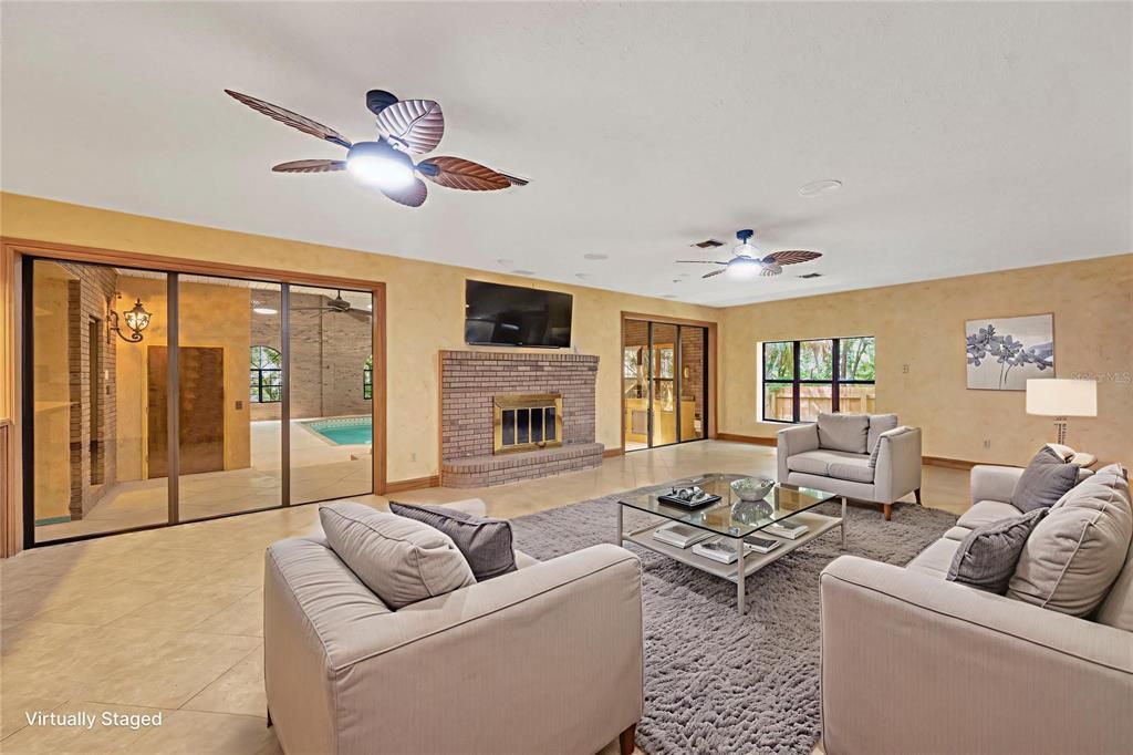 Fireplace, Interior, Living room