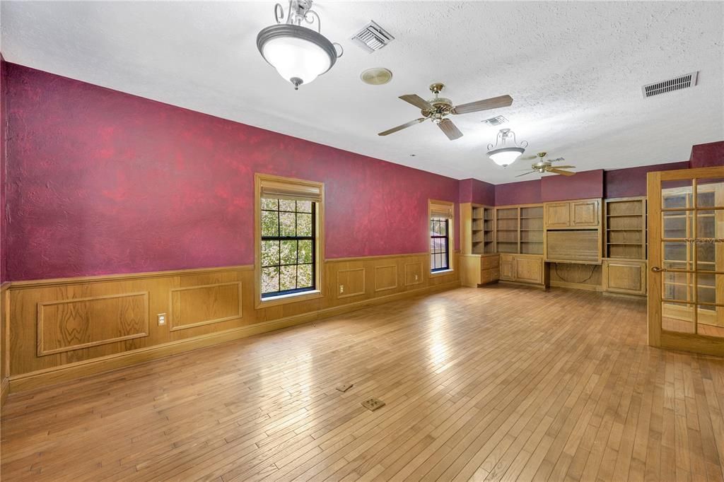 Empty room, Interior, Wood Texture Flooring