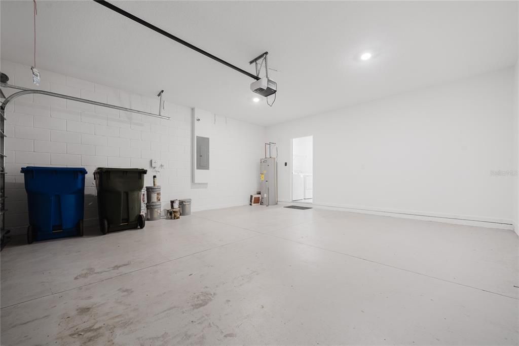 Garage, Interior, Recessed Lighting
