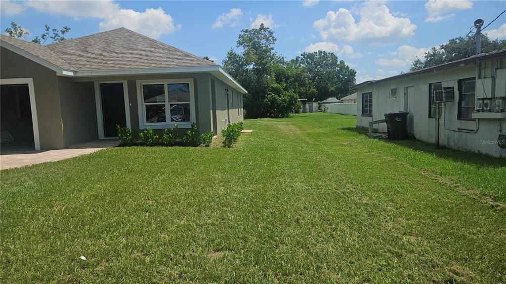 Backyard, Exterior