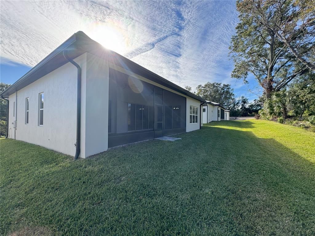 Backyard, Exterior