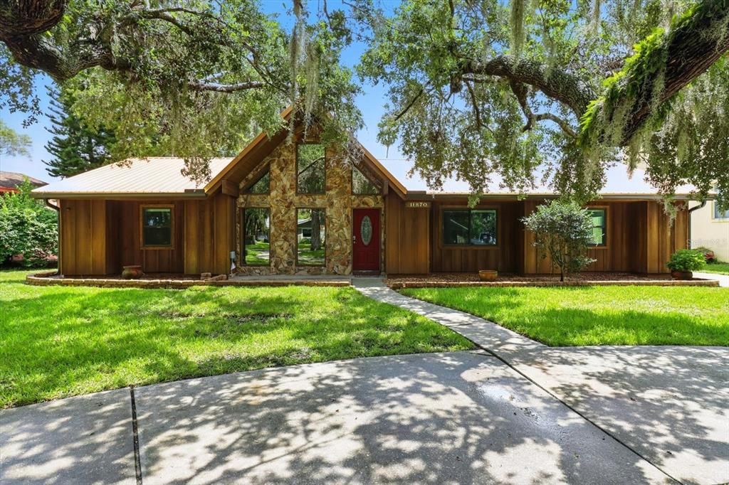 Backyard, Exterior, Facade, Ranch