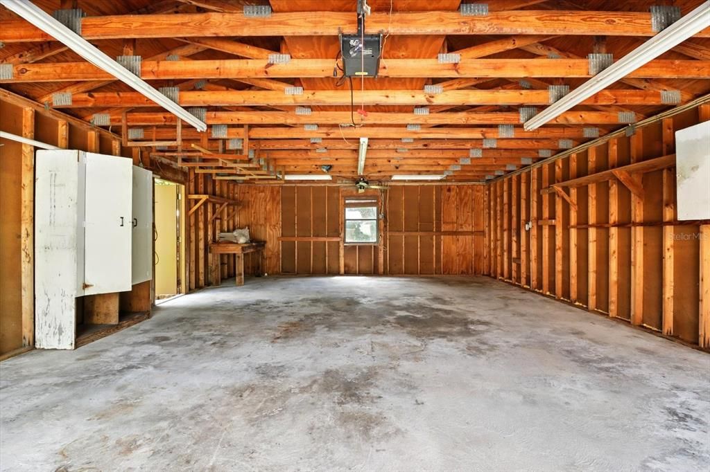 Interior, Wooden Beams, Wooden Walls