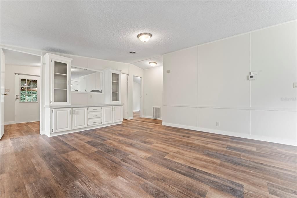 Empty room, Interior, Wood Texture Flooring