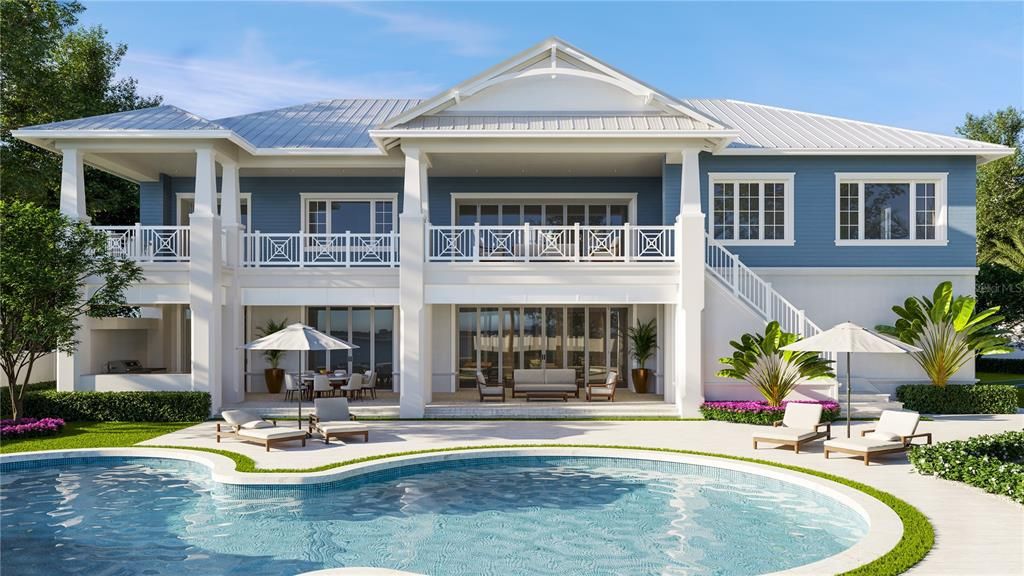 Exterior, Facade, Pool, Condo Building