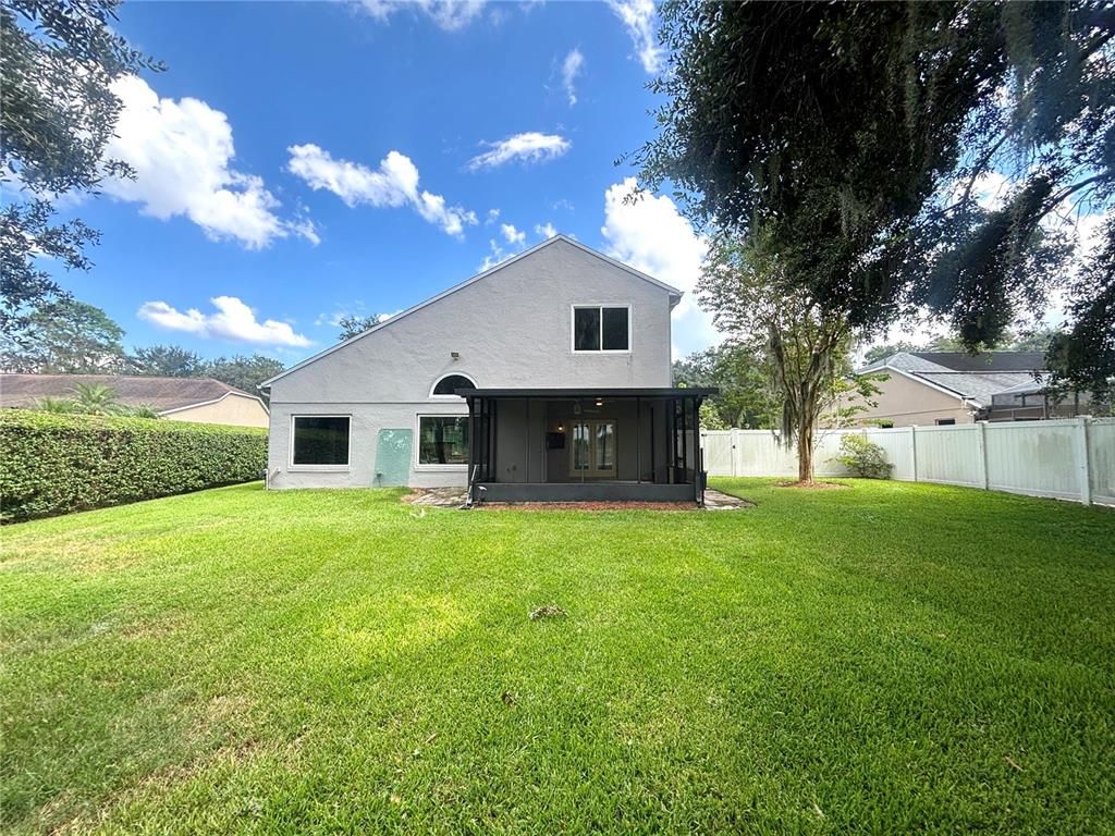 Backyard, Exterior
