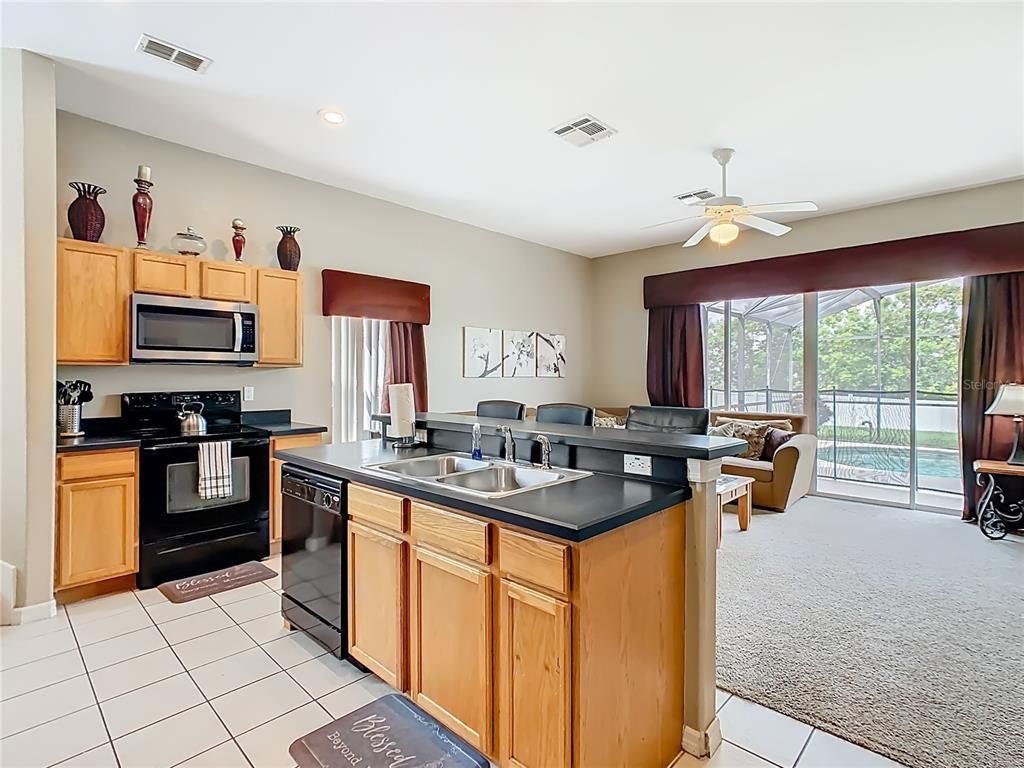Interior, Kitchen, Recessed Lighting