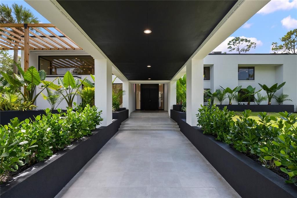 Exterior, Recessed Lighting