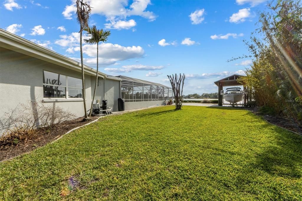 Backyard, Exterior