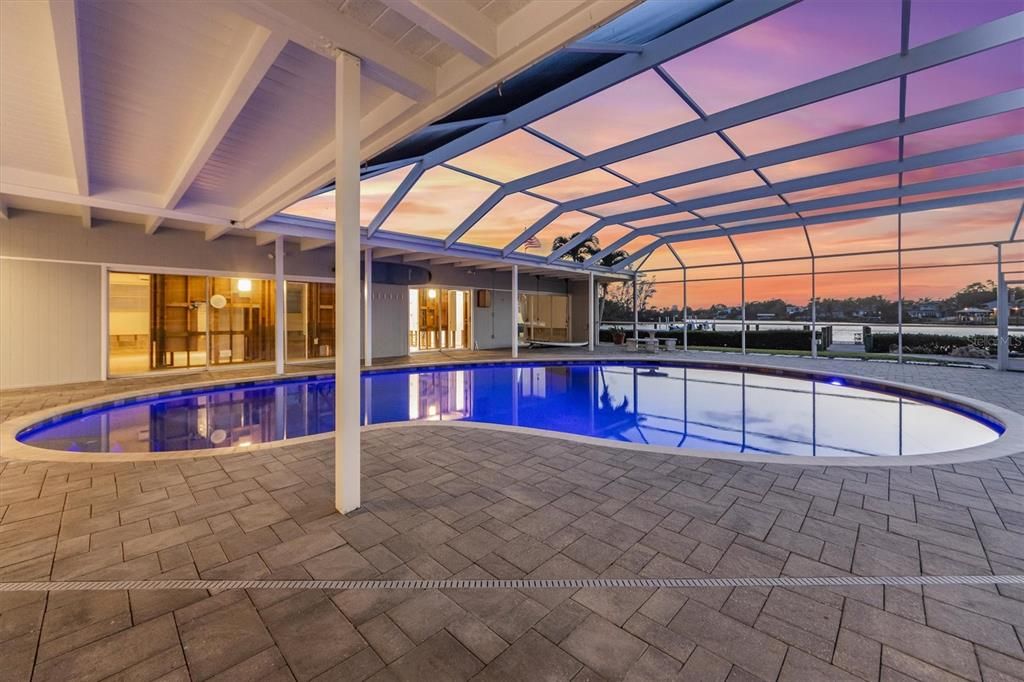 Glass Ceilings, Interior, Pool, Sun Room