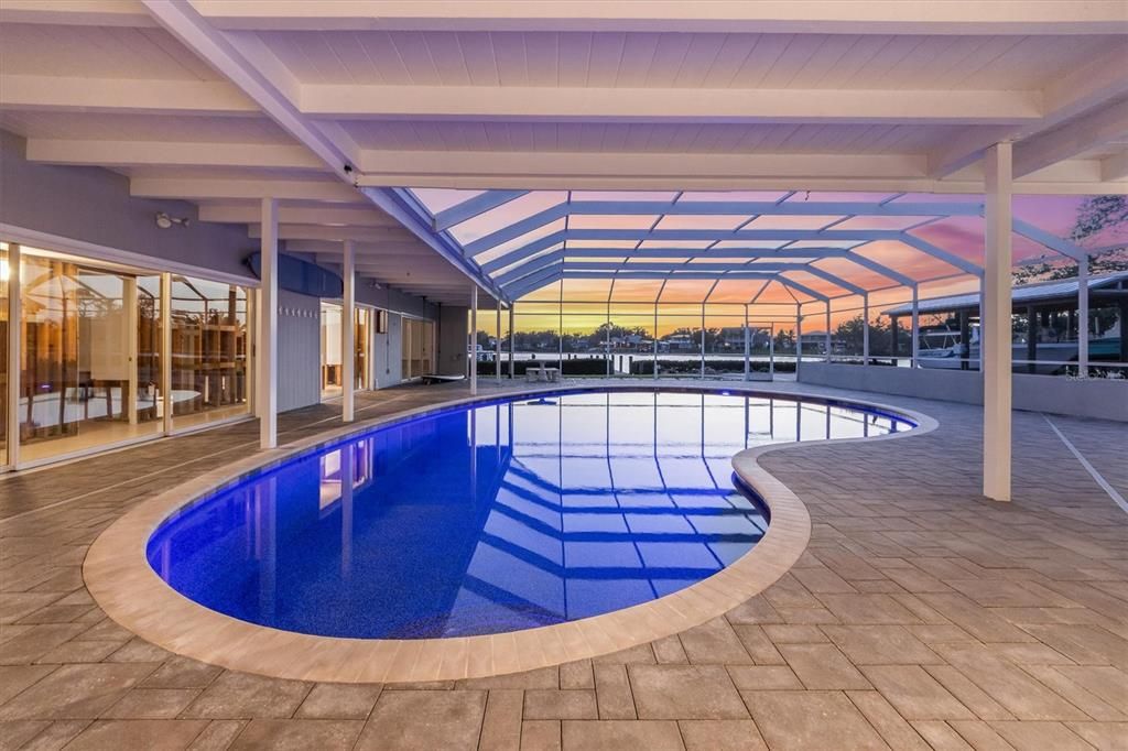 Glass Ceilings, Interior, Pool, Sun Room