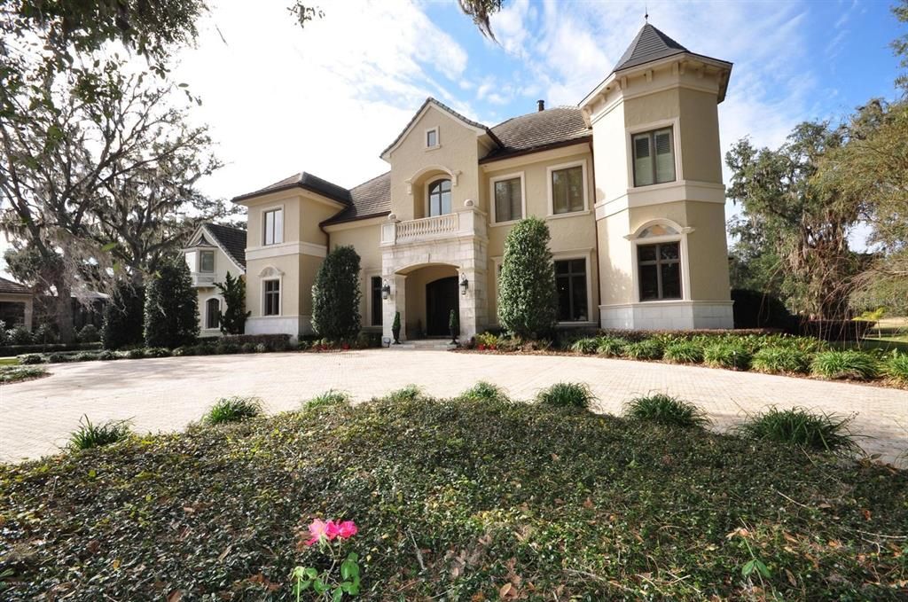 Backyard, Exterior, Facade, French Provincial