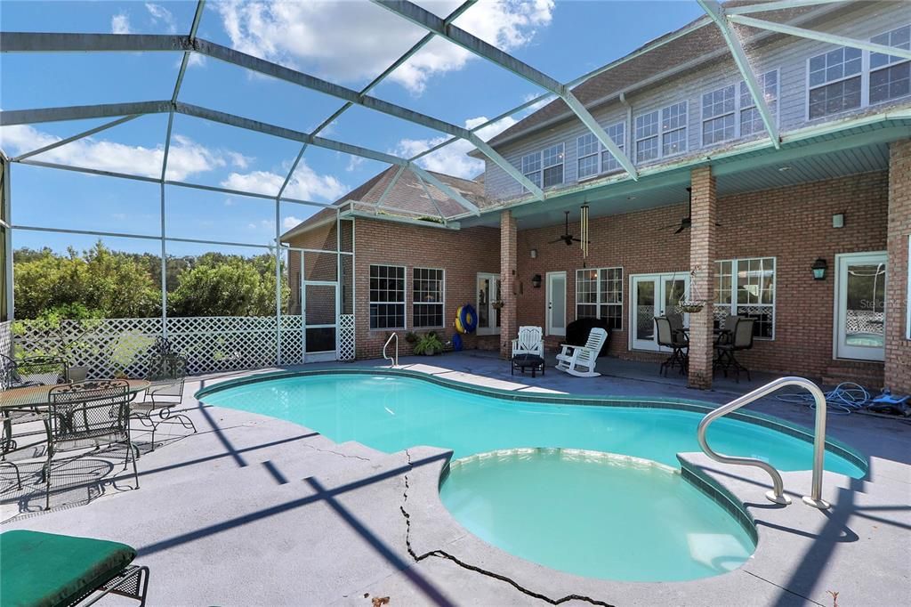 Glass Ceilings, Interior, Pool, Stone Walls, Sun Room