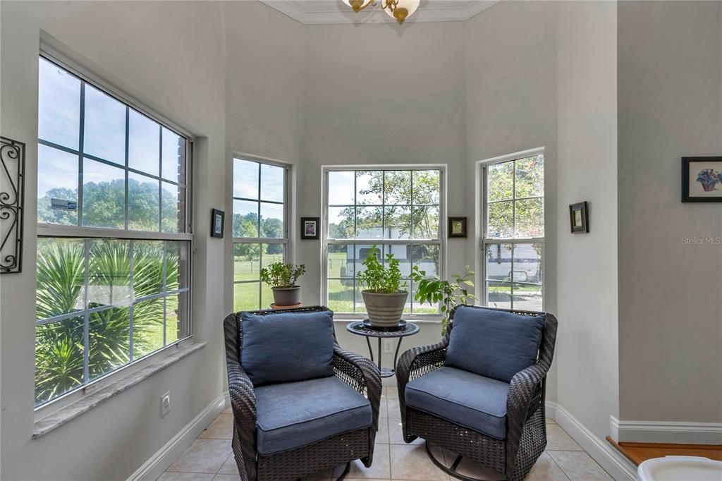 Chandelier, Interior