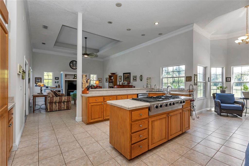 Interior, Kitchen, Recessed Lighting