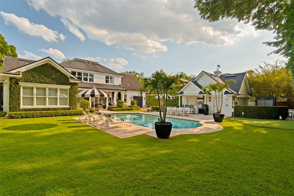 Backyard, Exterior, Pool
