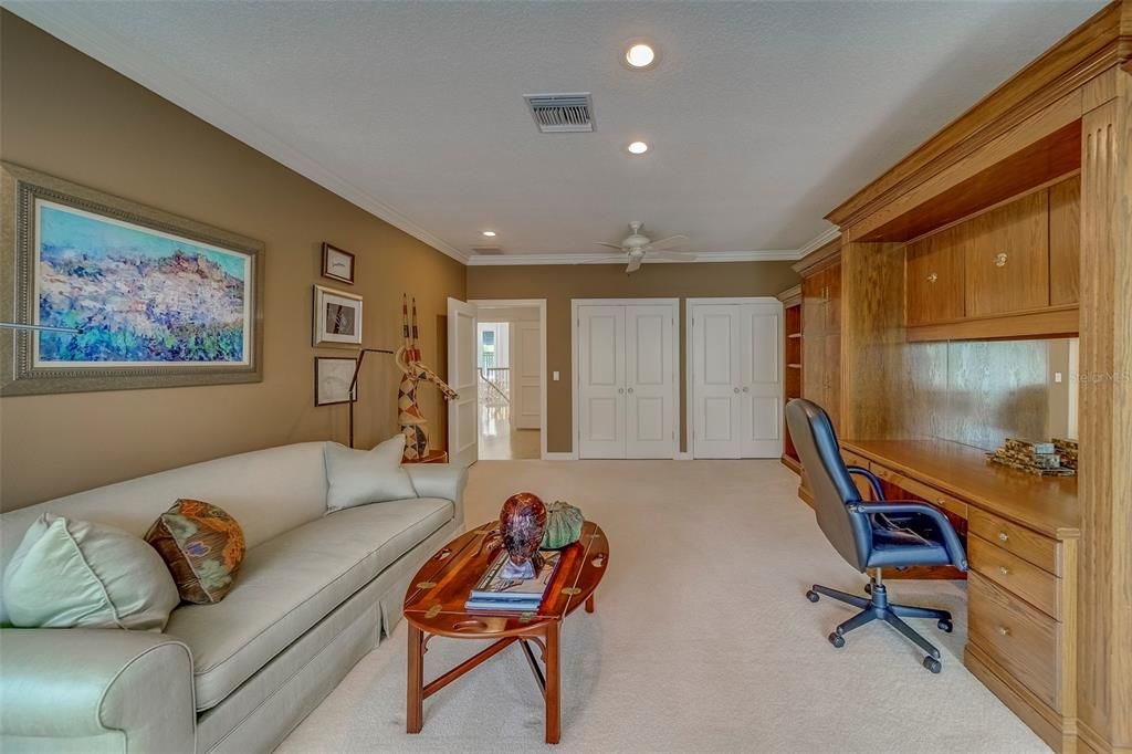 Home Office, Interior, Living room, Recessed Lighting
