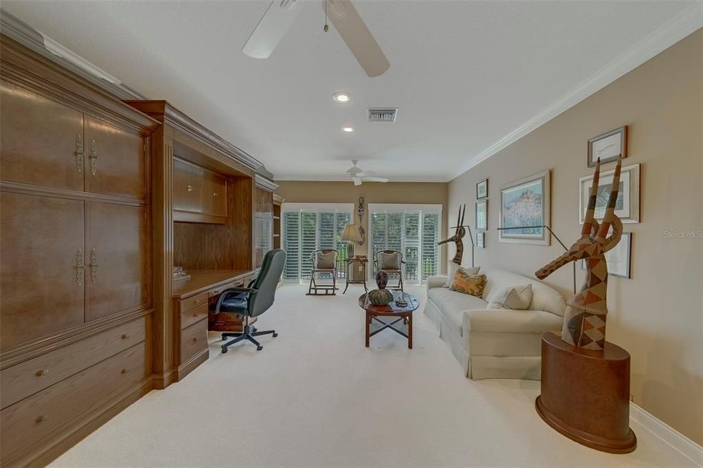 Home Office, Interior, Living room, Recessed Lighting