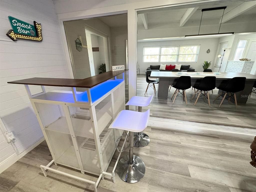 Dining room, Interior, Wood Texture Flooring