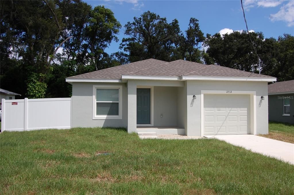 Attached, Backyard, Exterior, Facade, None
