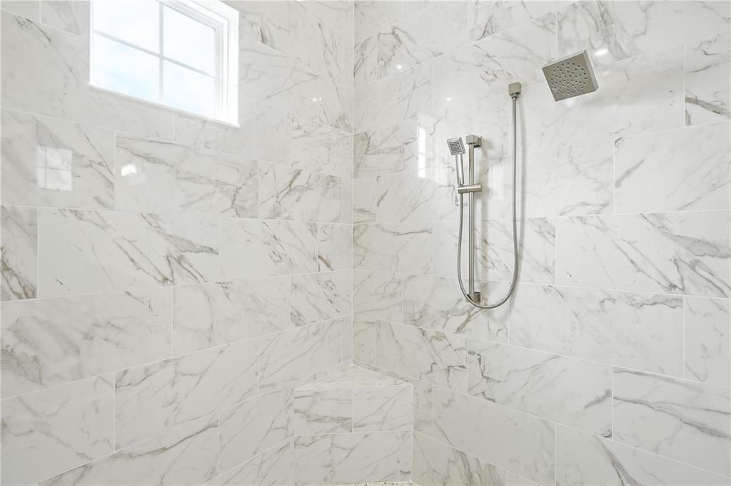 Bathroom, Interior, Marble Walls