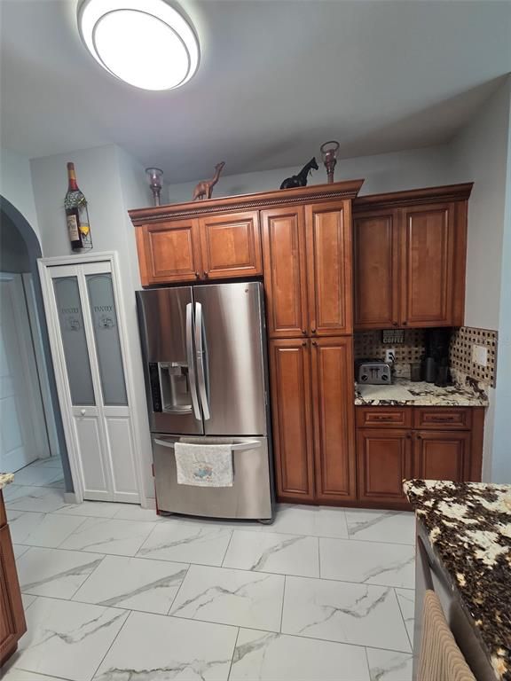 Interior, Kitchen, Marble, Stainless Steel Appliances
